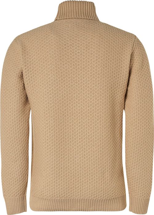 No Excess Coltrui Mix Wol Beige Product / Achterkant