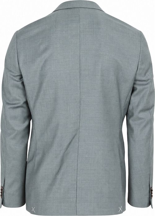 Suitable Sharkskin Suit Wool Green