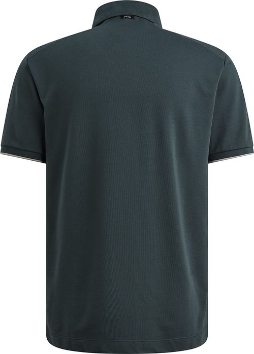 Vanguard Polo Piqué Azul Marino Medianoche Product / Achterkant