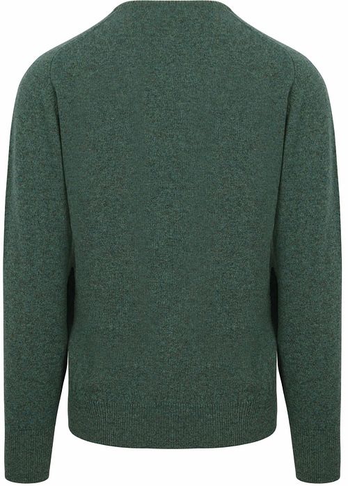 William Lockie Maglione con scollo a V in lana d’agnello Cossack Product / Achterkant