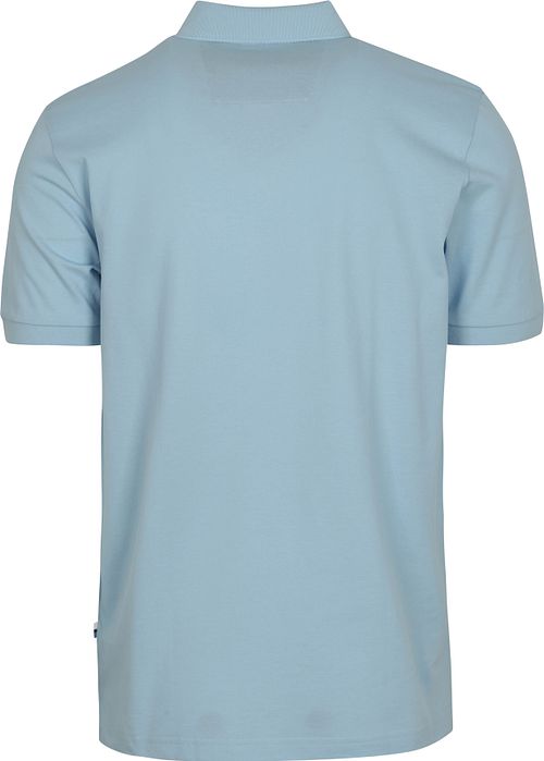 OLYMP Poloshirt Piqué Lyseblå Product / Achterkant