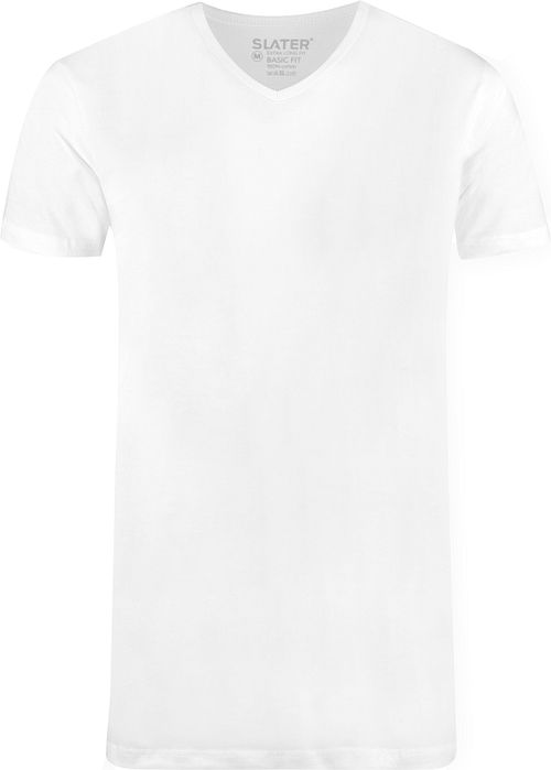 Slater T-shirts Lot de 2 Col-V Blanc Product