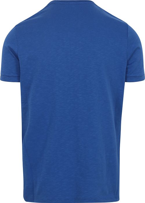 No Excess T-Shirt Slubs Blauw Product / Achterkant