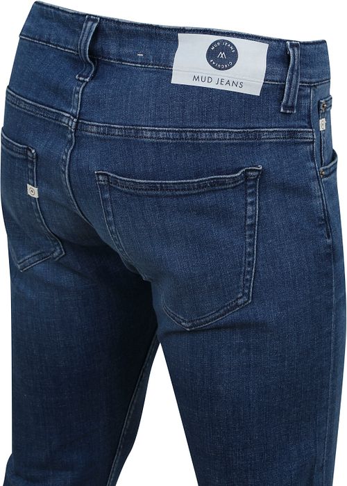 MUD Jeans denim Slimmer Rick blu Product / Detail