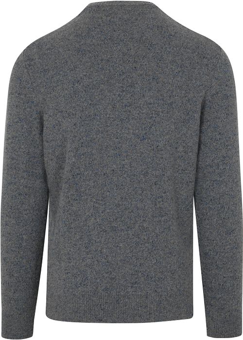 Gant Pullover Wolle Melange Grau Product / Achterkant