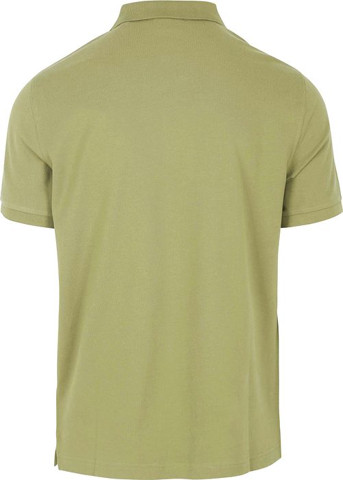 Gant Shield Piqué Polo Shirt Light Green Product / Achterkant