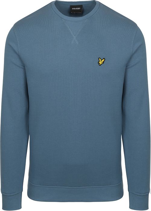 Lyle & Scott Sweat Crewneck Havsblå Product