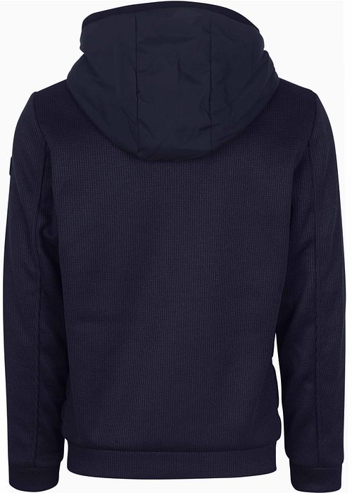 No Excess Jacket Knitted Sleeve Navy Product / Achterkant