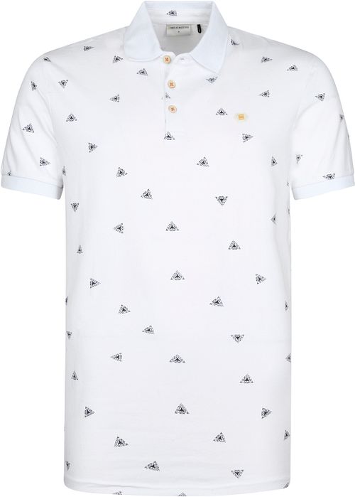 No Excess Polo Shirt Druck Weiß Product