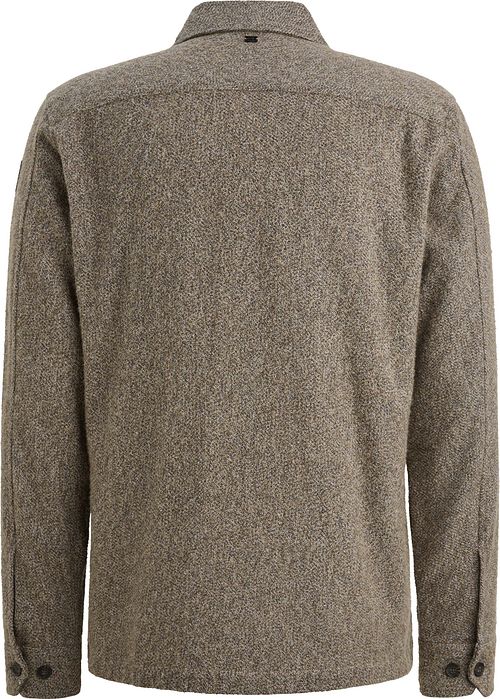 Overshirt Vanguard in taupe spazzolato Product / Achterkant