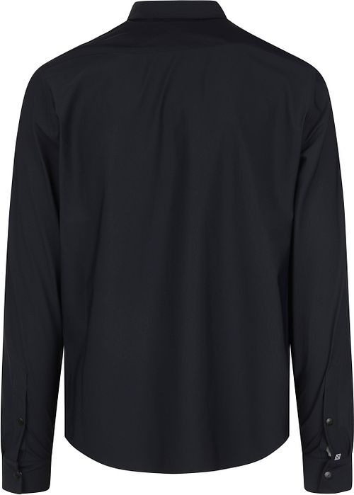 Suitable Jakkeskjorte Mørkeblå Product / Achterkant