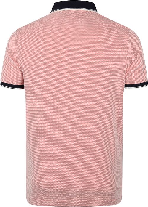 Suitable Oxford Polo Rosa Product / Achterkant