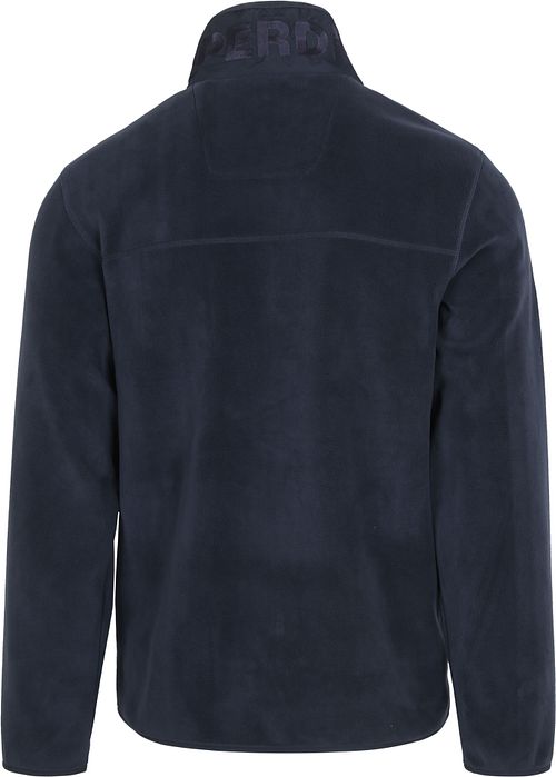 Superdry Cardigan Polaire Lauren Navy Product / Achterkant
