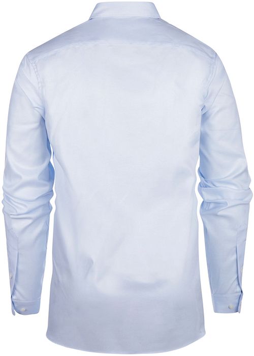 Camicia Steppin' Out in twill, manica extra lunga, azzurro chiaro Product / Achterkant