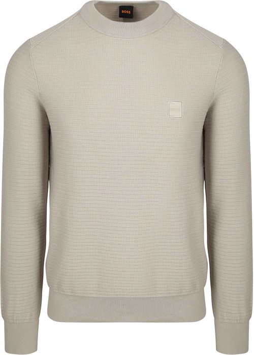 BOSS Tröja Anion Ecru Product