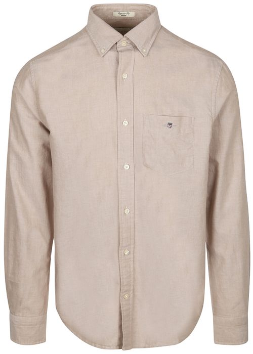 Gant Skjorte Oxford Beige Product