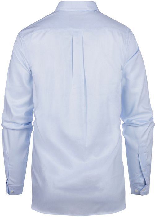 Steppin' Out Shirt Twill Light Blue Product / Achterkant
