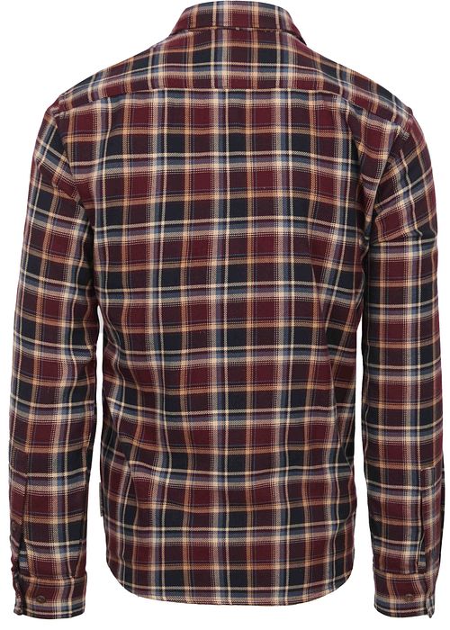 Marc O'Polo Overhemd Ruiten Bordeaux Product / Achterkant