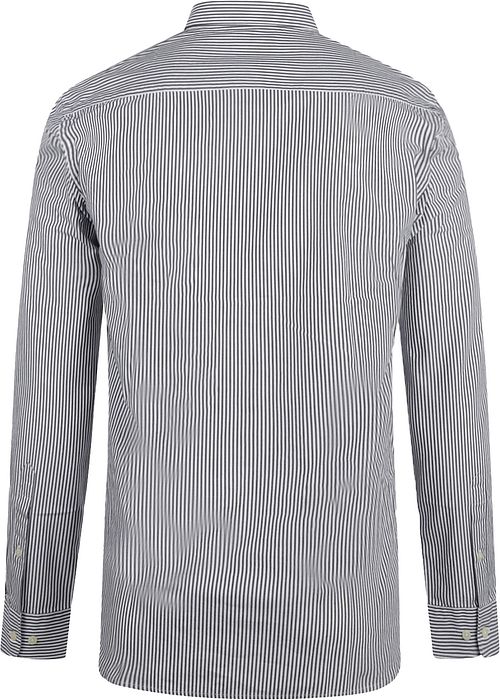 McGregor Koszula popelinowa w paski Navy Product / Achterkant