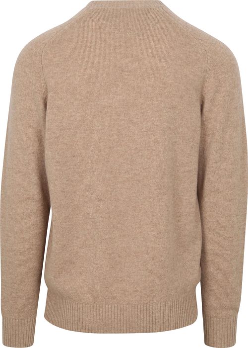 McGregor Pullover Lammwolle Melange Sand Product / Achterkant