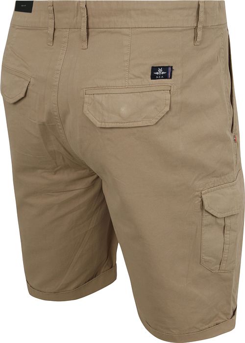 NZA Larry Bay Short Beige Product / Achterkant