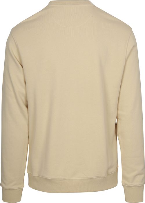 Scotch and Soda Essential Sweater Ecru Product / Achterkant