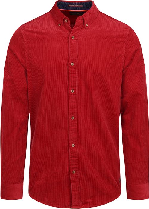 Scotch and Soda Overhemd Corduroy Rood Product