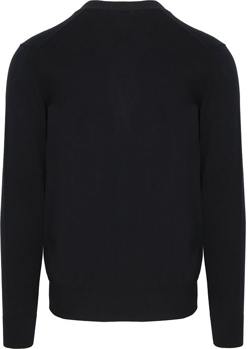 Steppin' Out Vest Cashmere Navy Product / Achterkant