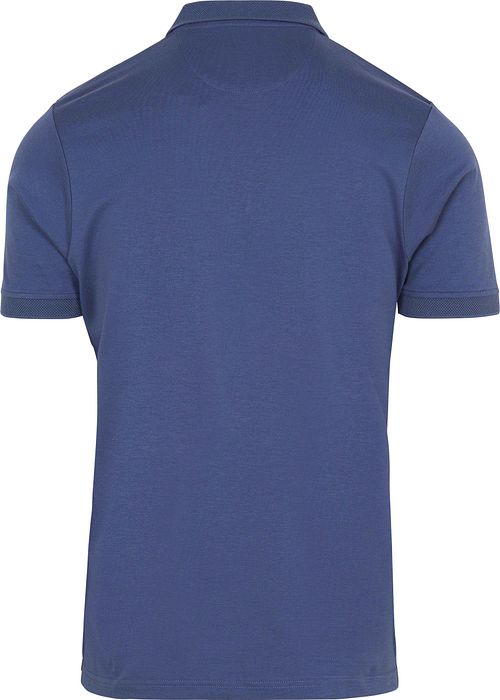 Suitable Boris Poloshirt Royal Blue Product / Achterkant