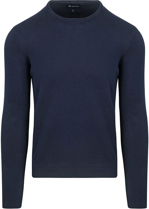 Suitable Respect Oinir trøje i mørkeblå Product