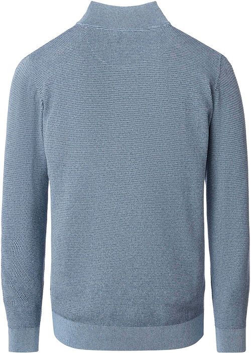 CASAMODA Jersey Media Cremallera Blue Product / Achterkant