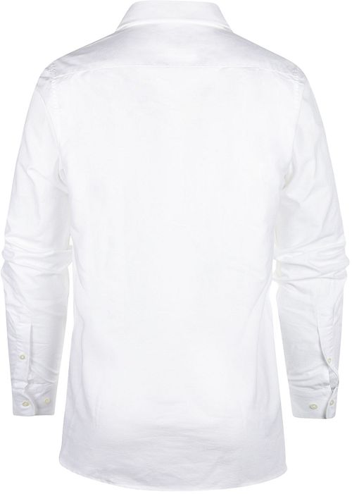 Camisa Oxford blanca Steppin' Out Product / Achterkant