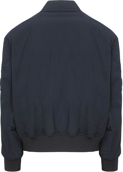 BOSS Veste Oking Marine Product / Achterkant