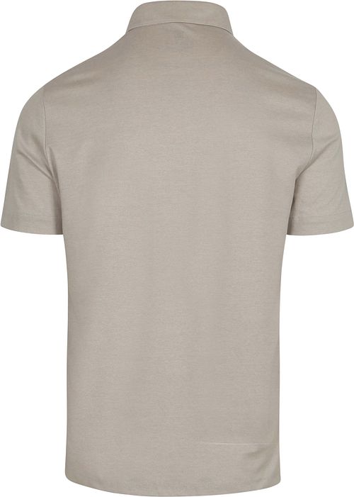 Desoto Essential Polo Greige Product / Achterkant