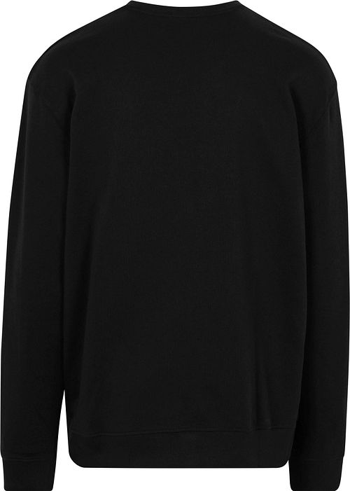 Lyle & Scott Felpa Plus Size Nero Product / Achterkant