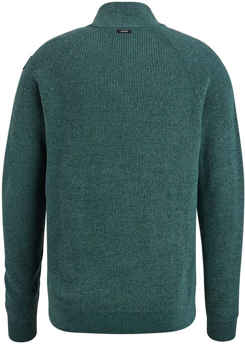 Maglione Vanguard con mezza zip verde Product / Achterkant