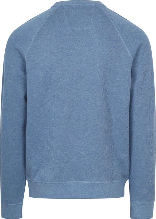 NZA Pull French Rib Huntly Bleu Product / Achterkant