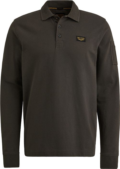 PME Legend American Classic Longsleeve Poloshirt Beluga Product