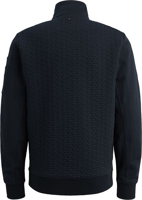PME Legend Vest Interlock Marineblå Product / Achterkant