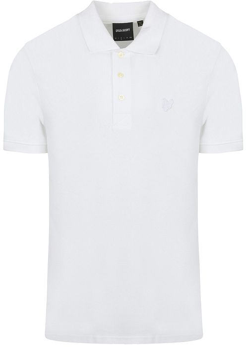 Polo Lyle and Scott Tonal Eagle Bianca Product