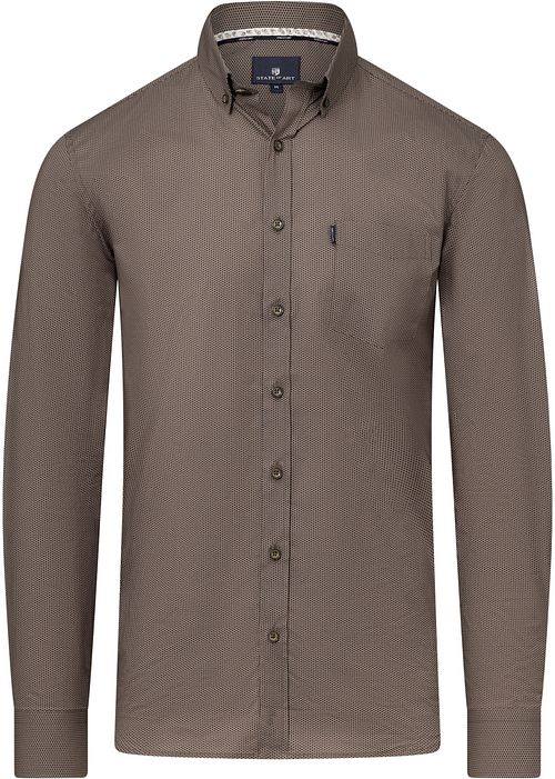 State of Art Chemise Impression Marron Product