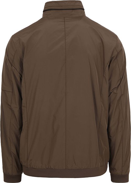 State Of Art Jacke Einfarbig Braun Product / Achterkant