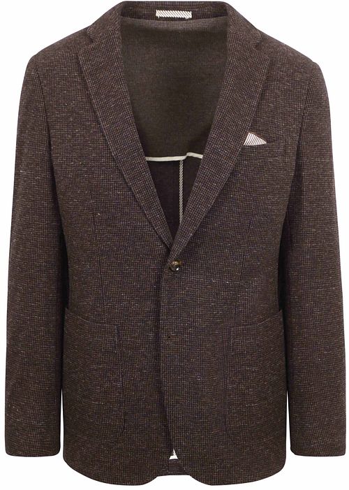 Suitable Colbert Fame Pied de Poule Bruin Product