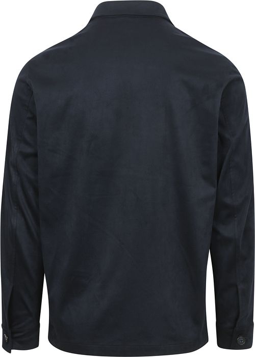 Suitable Pasetta Overshirt Marinblå Product / Achterkant