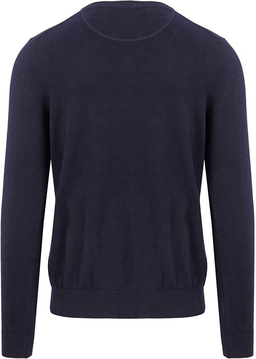 Suitable Respect Vinir Pullover Navy Product / Achterkant