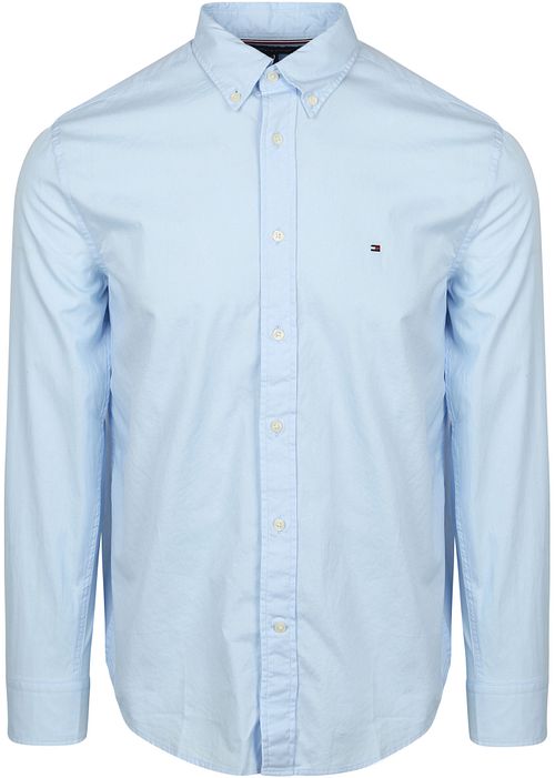 Tommy Hilfiger Camicia Popeline Flex Azzurro Chiaro Product