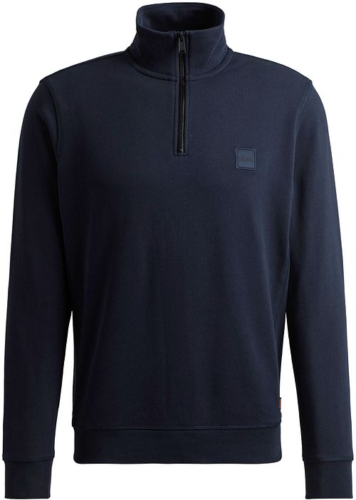 BOSS Zetrust Halfzip Pullover Navy Product