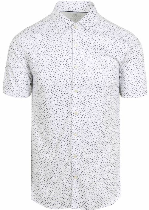 Desoto Short Sleeve Jersey Hemd Print Weiß Product