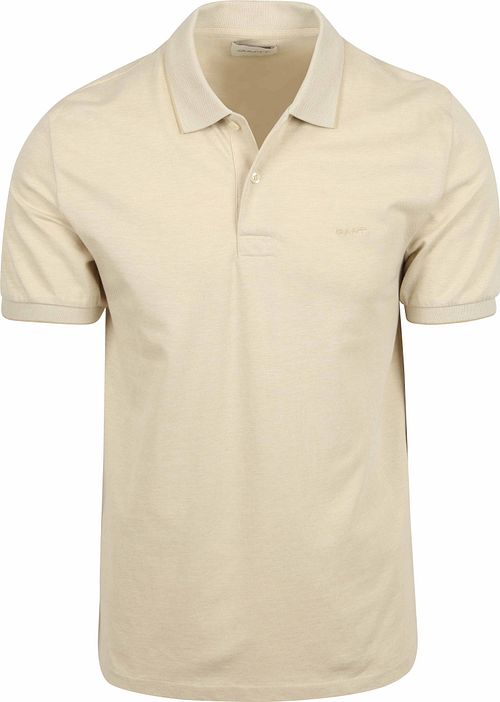 Gant 2Tone Piqué Polo Shirt Ecru Product