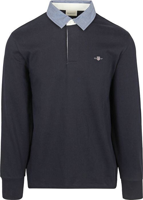Gant Heavy Rugger Shield Poloshirt Navy Product
